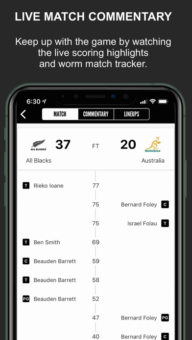 All Blacks Official Screenshot