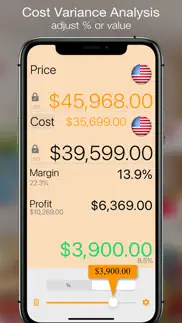 margin+ (margin calculator) iphone screenshot 3