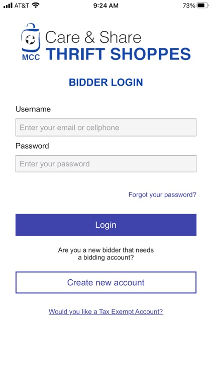 Care and Share Thrift Auction