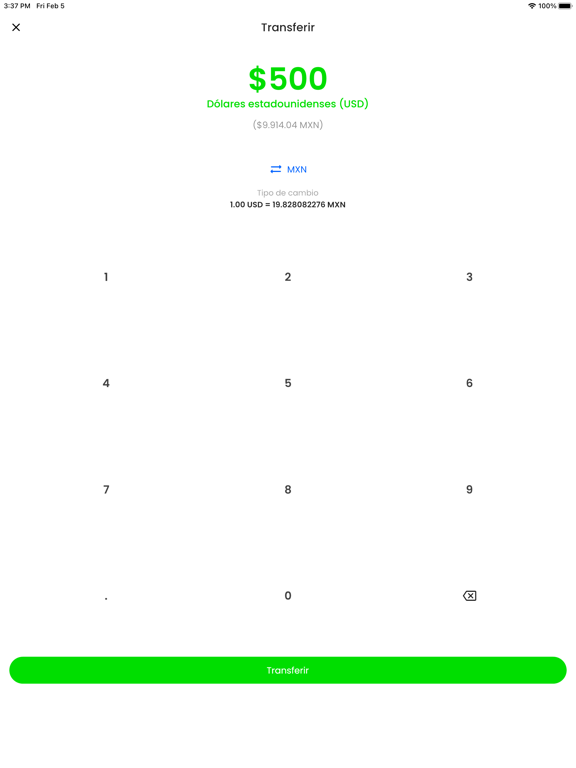 Screenshot #6 pour TransferMex