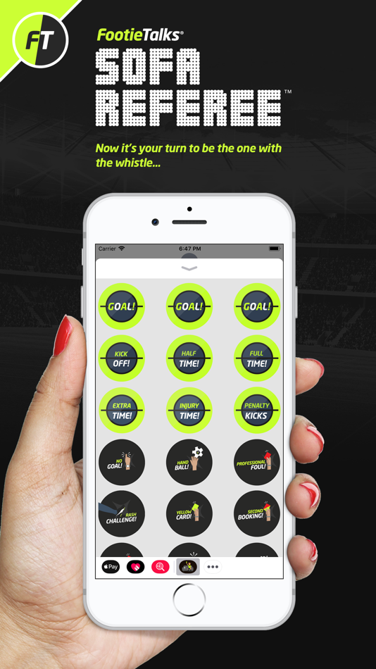 FootieTalks Sofa Referee - 1.5 - (iOS)