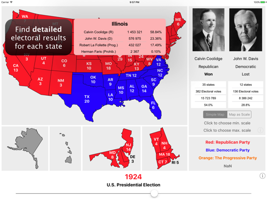 Screenshot #6 pour Electoral History