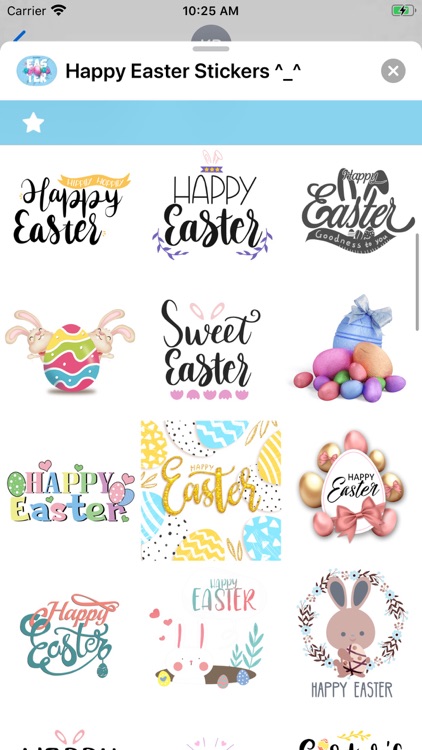 Happy Easter Stickers ^_^