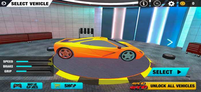 Extreme Car Stunts Racing Game