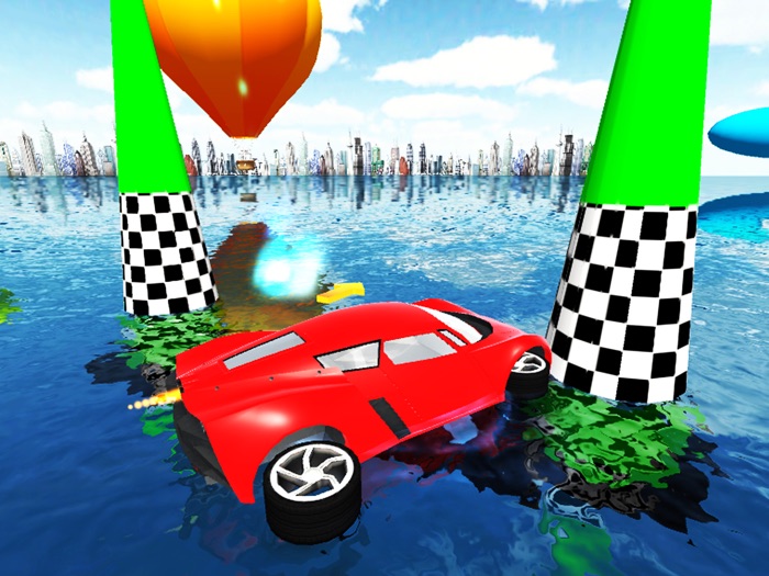 Water Surfing Car Games 2021