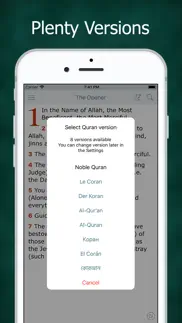 noble quran in english & audio iphone screenshot 2