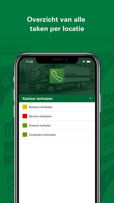 Mondial Movers verhuisapp Screenshot
