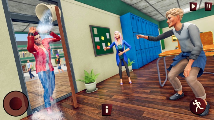 高 学校 匪徒 欺负 男孩