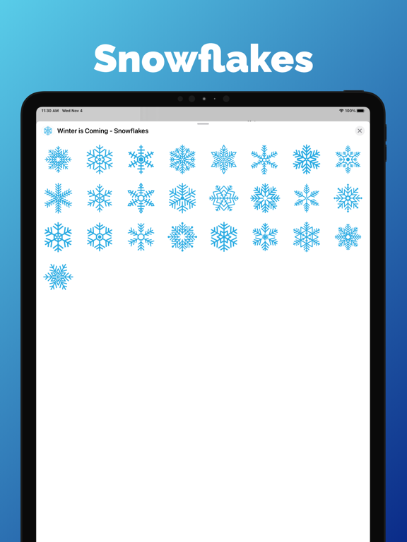Screenshot #4 pour Hiver Neige & flocons de neige