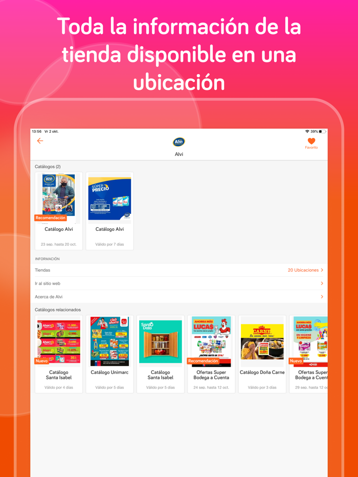 Catálogos y ofertas de Chile