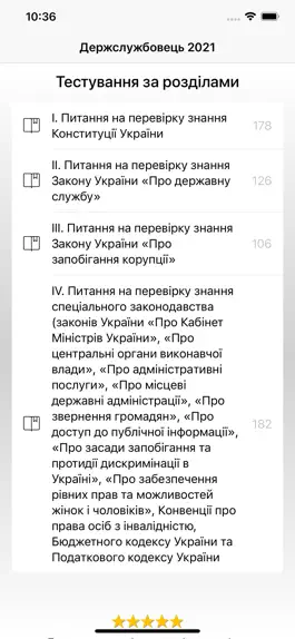 Game screenshot Тест держслужбовця України apk