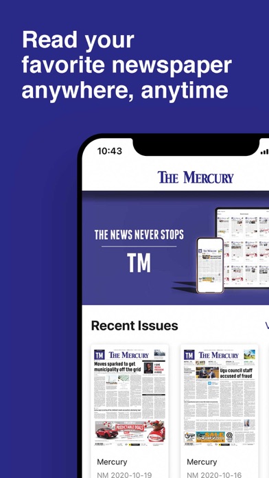 Screenshot #2 pour The Mercury SA