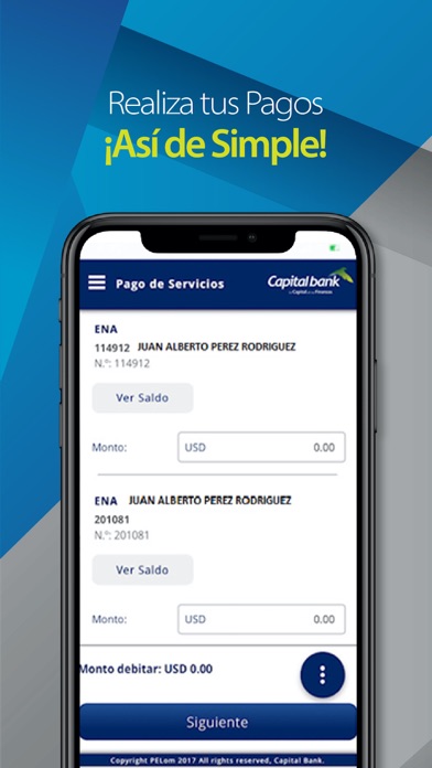 Capital Bank Screenshot