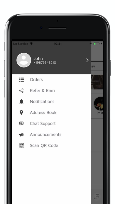 Restaurant Food Delivery App Screenshot