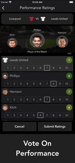 Game screenshot Football Player Ratings apk
