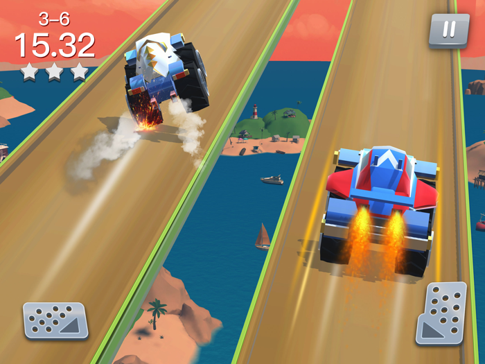 Stunt Racing Car - Sky Driving