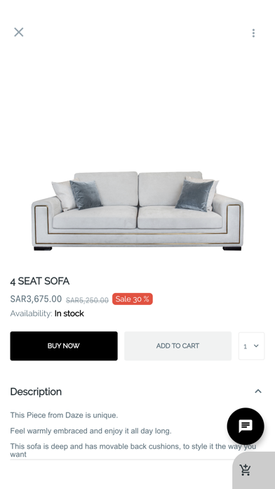 DAZE HOME FURNISHINGS Screenshot