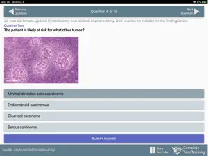 Michigan Pathology Qbank screenshot #3 for iPad