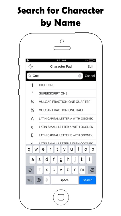 Symbol Keyboard-Character Pad