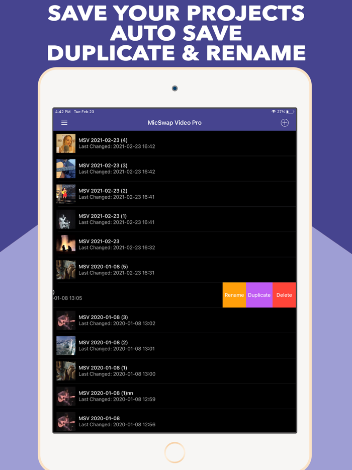 MicSwap Video Audio FX Editor