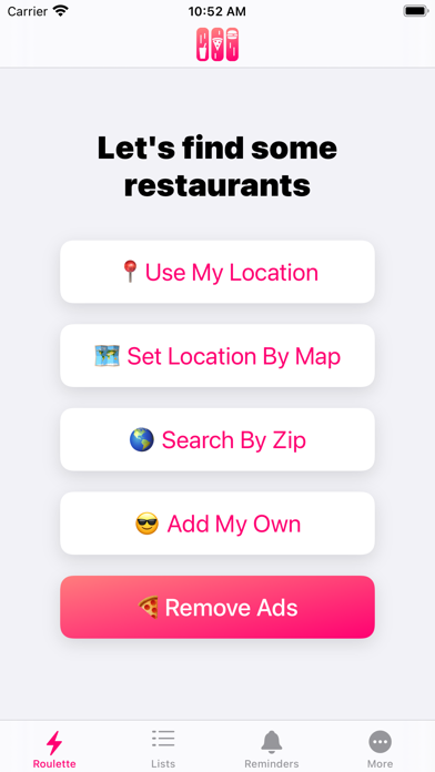 Restaurant Roulette!! Screenshot