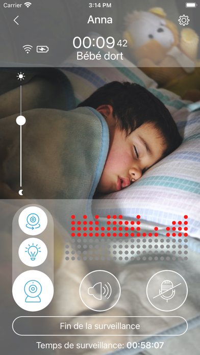 Screenshot #2 pour Babyphone: Baby Monitor app