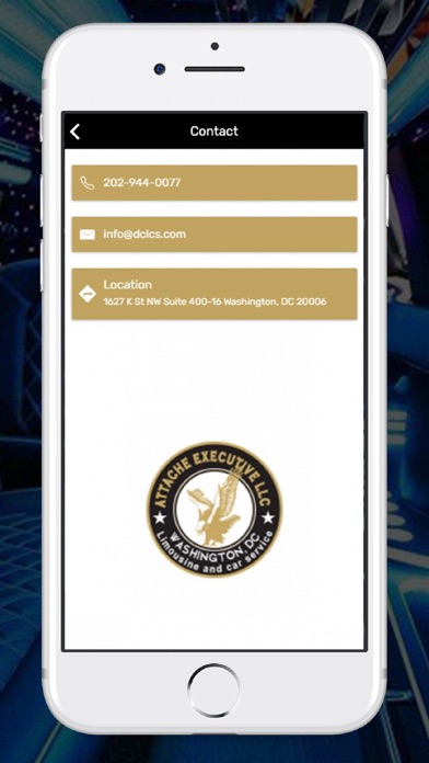 DC Limo and Car Service Screenshot