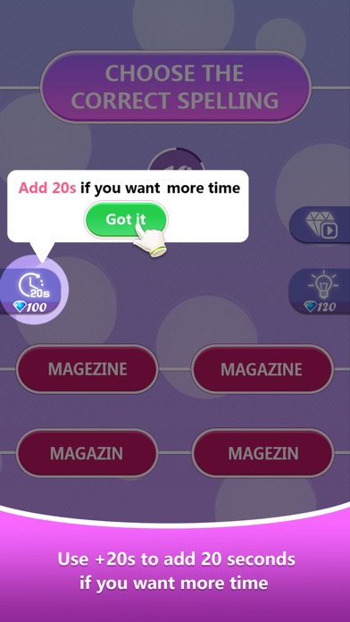 Word Spelling Challenge Screenshot