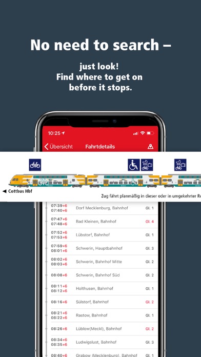 VBB Bus & Bahn: Route planner Screenshot