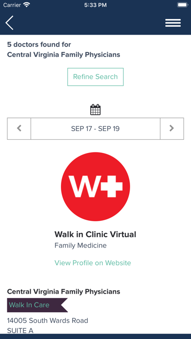 myCVFP Screenshot