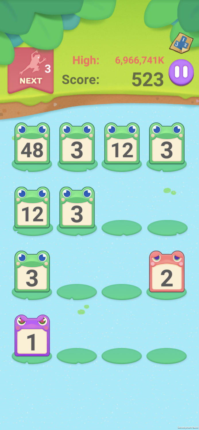 Frog Threes