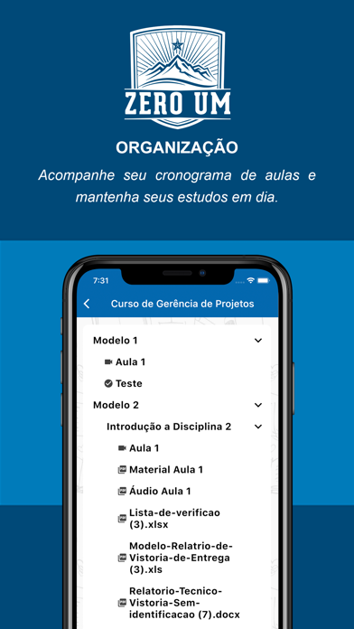 Zero Um Concursos Screenshot