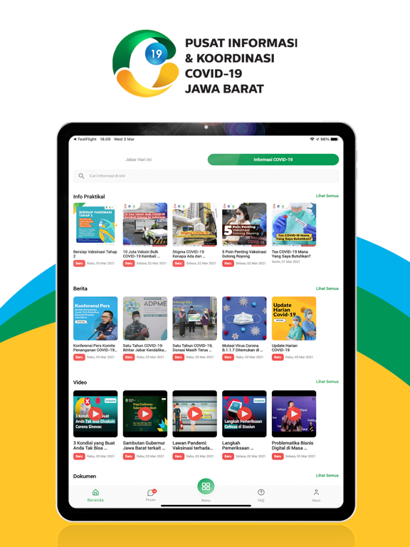 Screenshot #6 pour PIKOBAR Jawa Barat