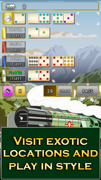 Orient Express Dominoes Screenshot