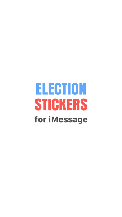 Election Chat Stickers Screenshot