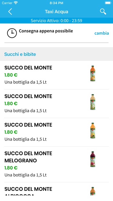 Taxi Acqua Screenshot