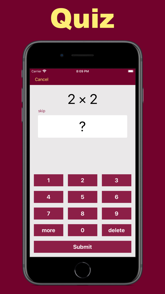 #1. MultiplicationReview (iOS) 由: ivan lares