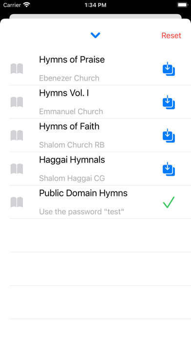 Hymnly Screenshot
