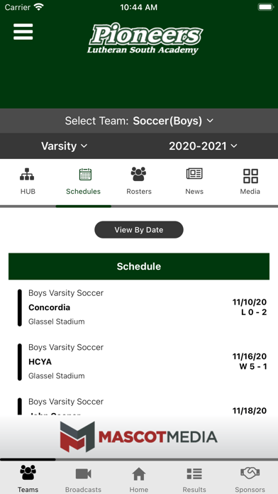 Lutheran South Athletics Screenshot