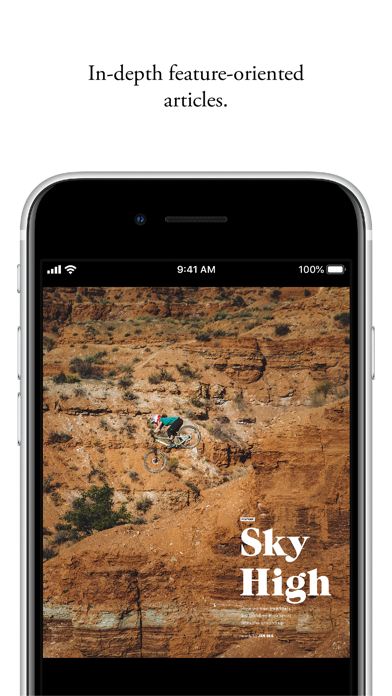 Mountain Flyer Magazine Screenshot