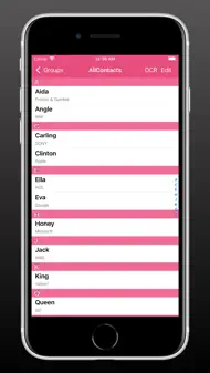 Contacts Grouping iphone bilder 2