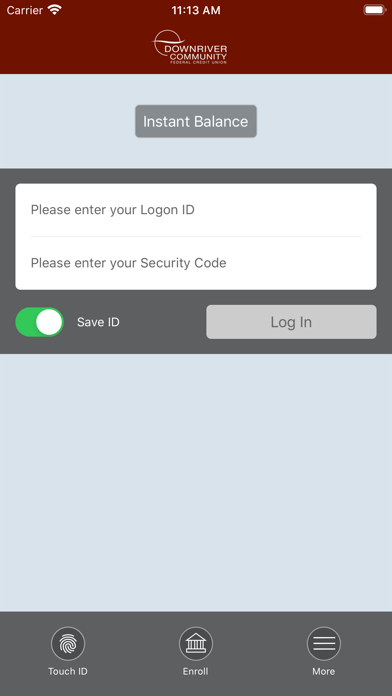 Downriver Credit Union Screenshot