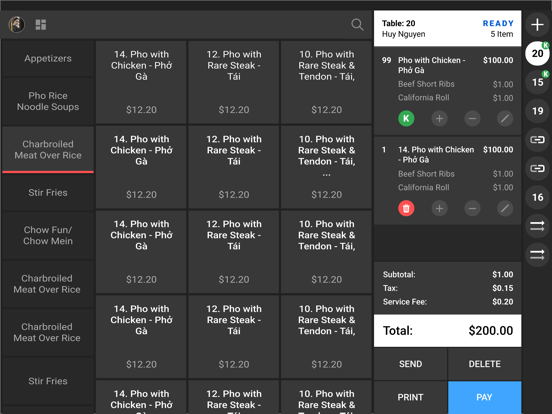 Screenshot #4 pour Eat.chat Point of Sale