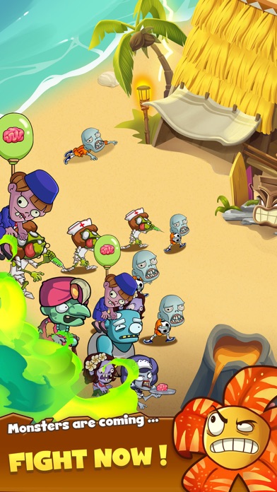 Screenshot #3 pour Zombie Defense - Plants War