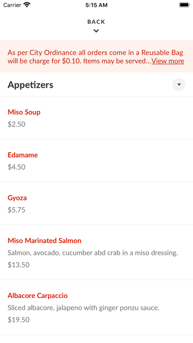 Yum Yum Sushi House Screenshot 3 - AppWisp.com Yum Yum Sushi House Screenshot 3 - AppWisp.com
