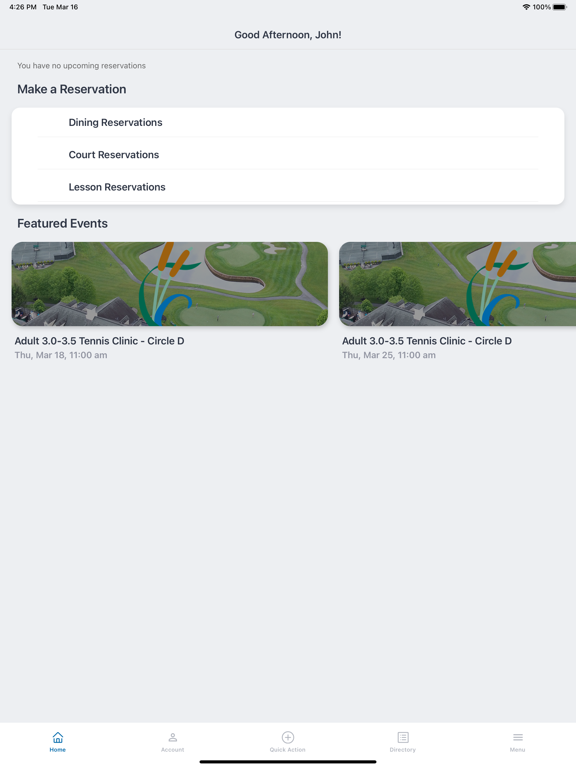 App screenshot