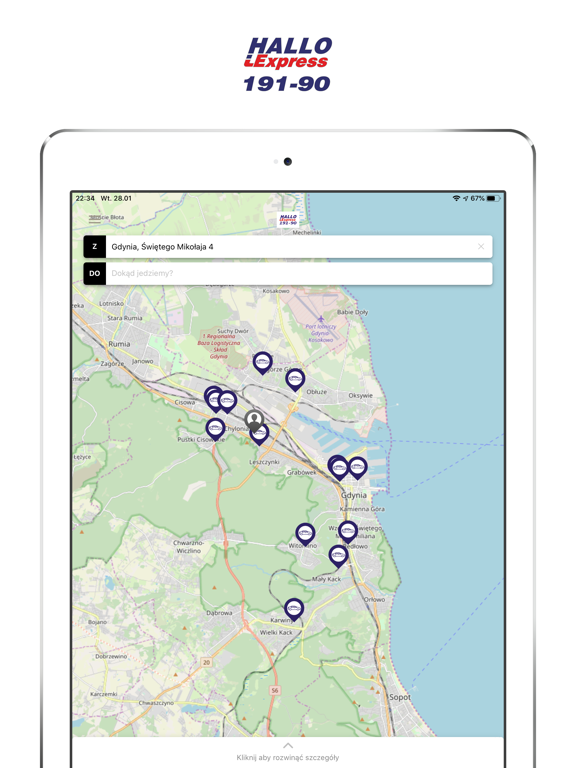 Screenshot #6 pour Hallo Express Taxi Gdynia
