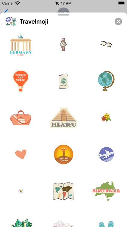 Travelmoji Stickers screenshot-3