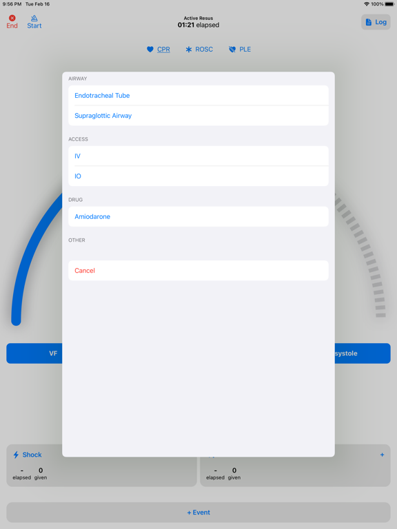 tidyResus iPad screenshot 4 - Medical app