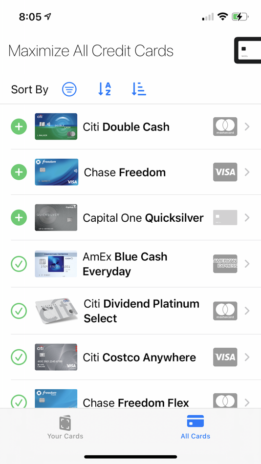 #2. MACCs: Credit Card Reference (iOS) 由: Freely Bee